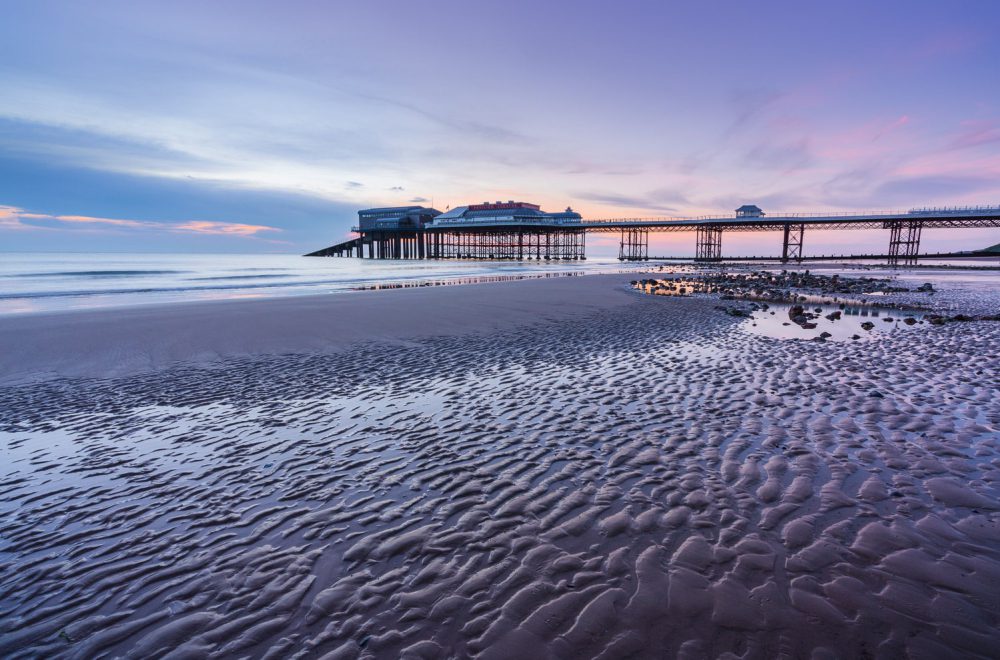 Cromer pier at sunrise