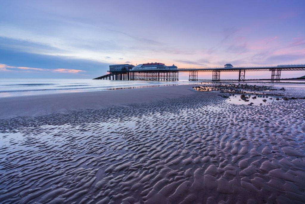 Cromer pier at sunrise
