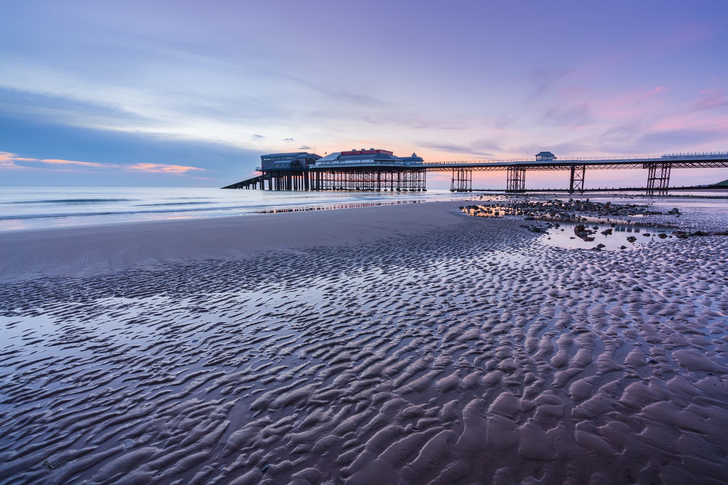 Cromer pier at sunrise