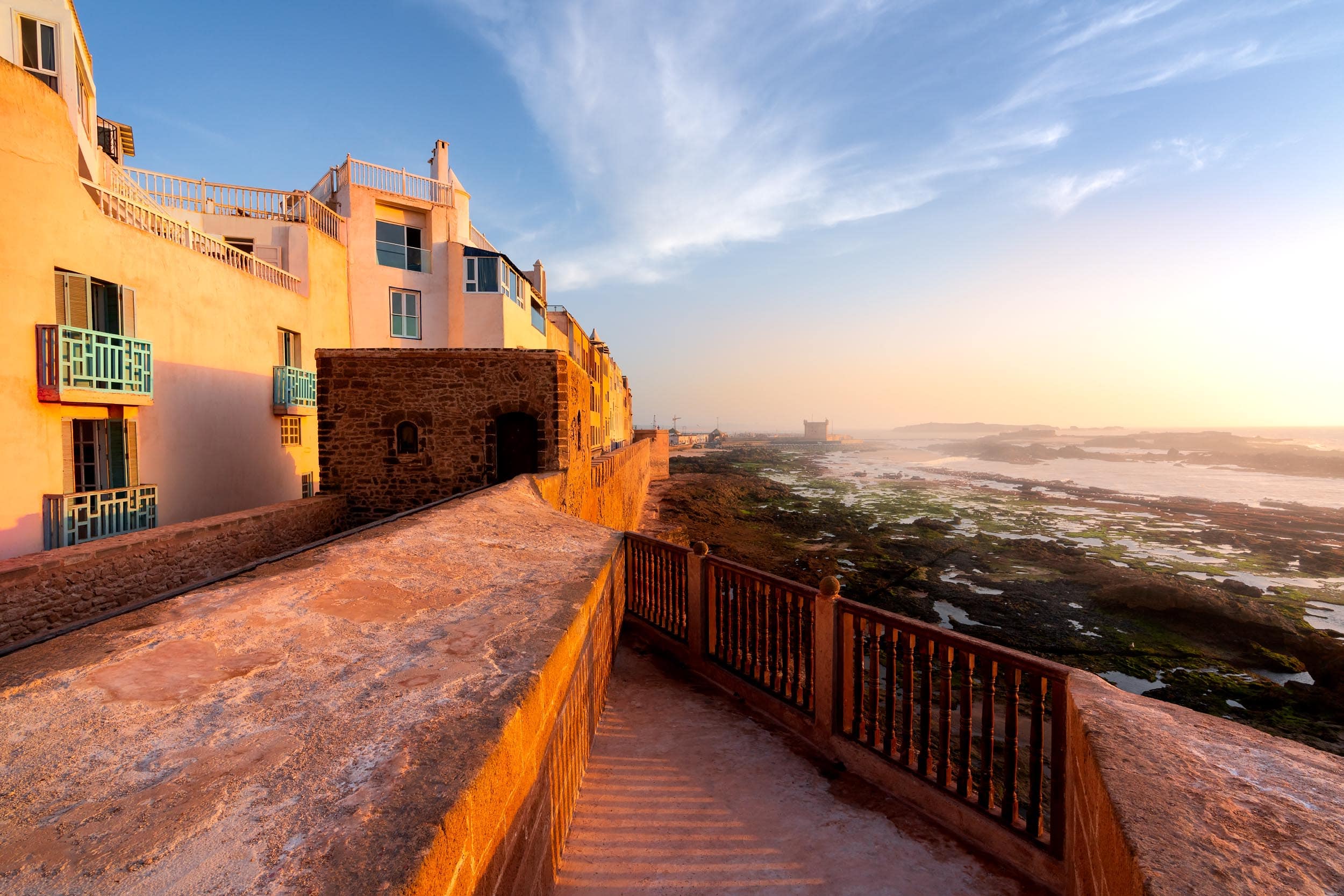 essaouira morocco sunset