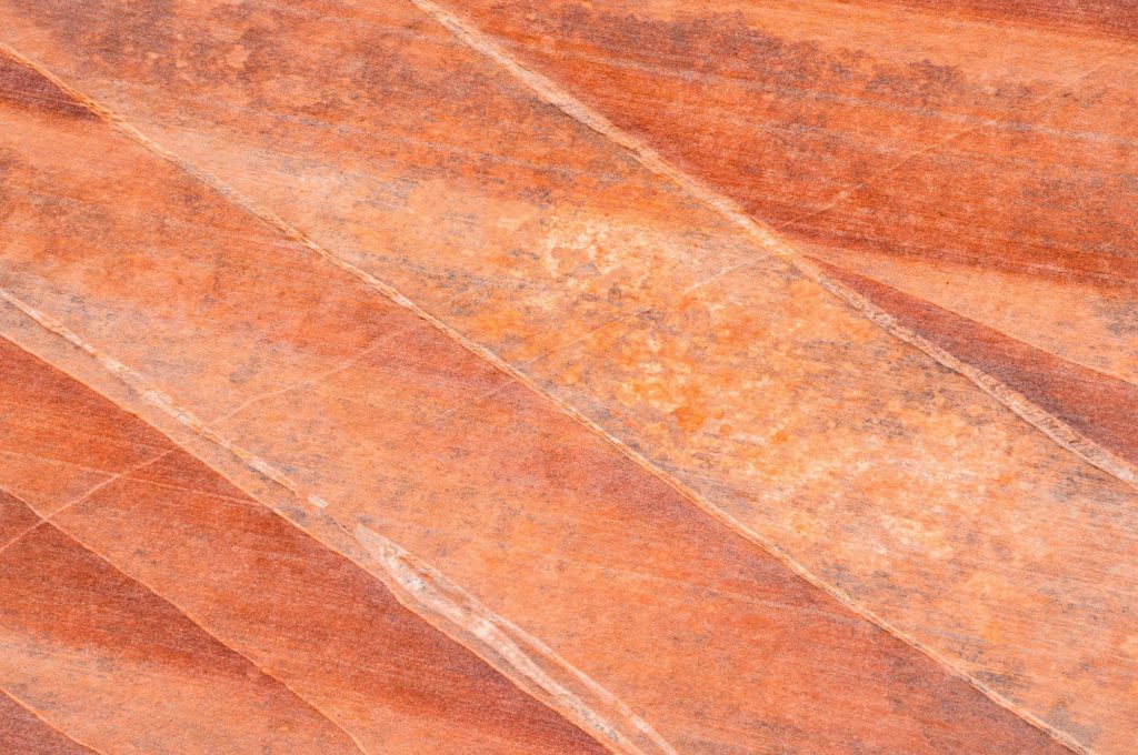 Abstract patterns in red sandstone, Valley of Fire, Nevada, USA